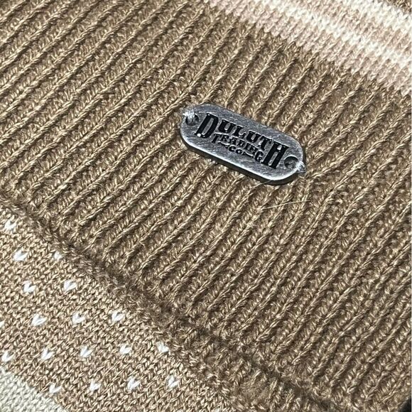 Scandanvian knit scarf neutrals by Duluth trading co. NWT🏷 soft!! - Picture 6 of 11
